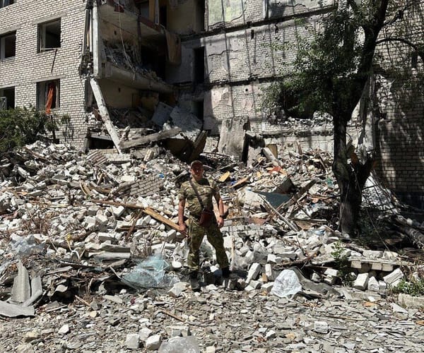 Наш выезд в зону СВО